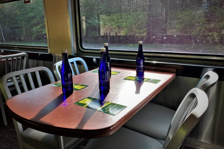 a chair sitting in front of a window