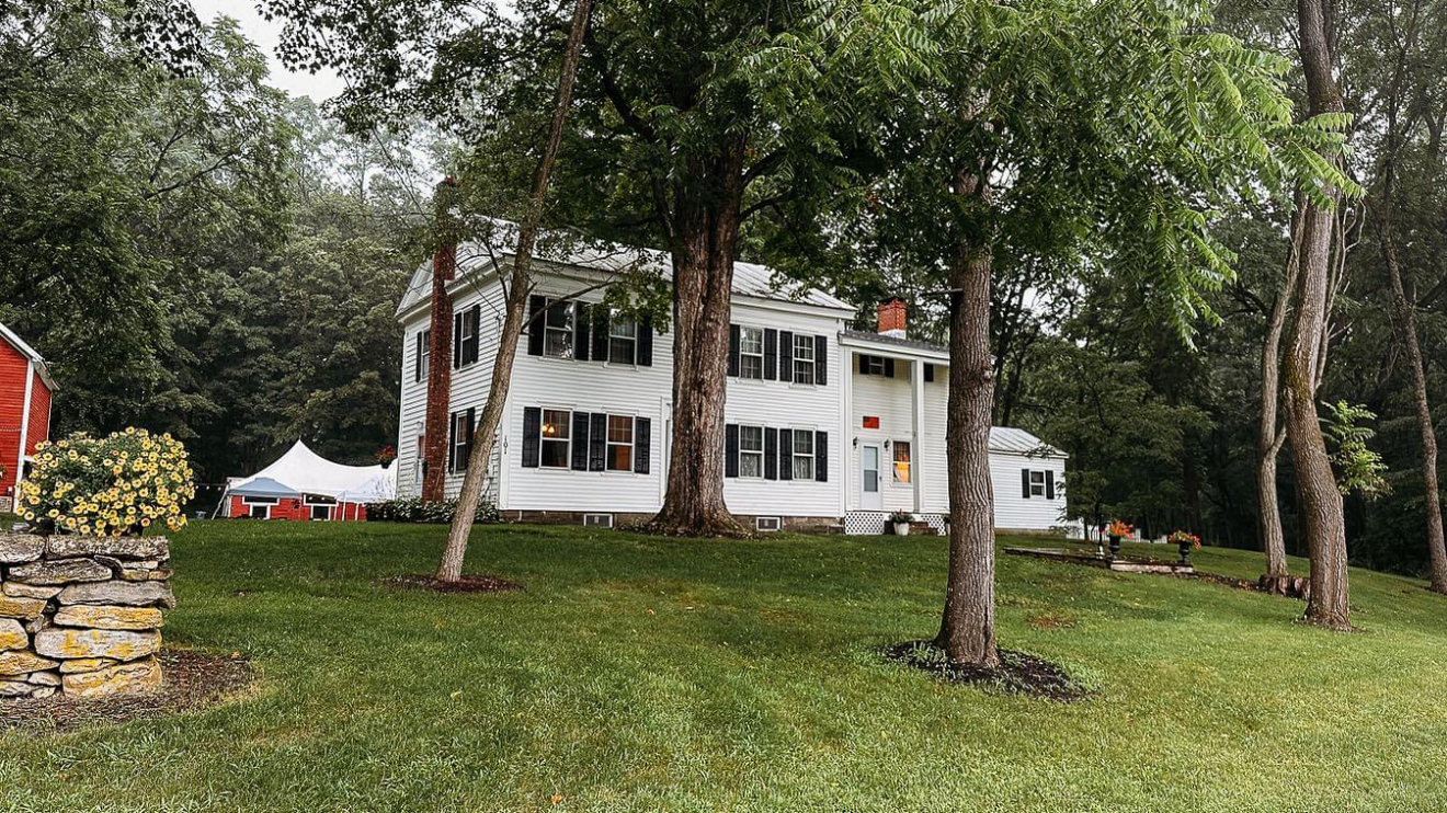 a vintage farmhouse
